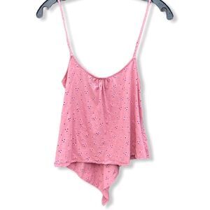 Blue Life Cotton Eyelet Top